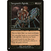 Yawgmoth's Agenda