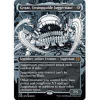 Graaz, Unstoppable Juggernaut (Foil) (Showcase) (Borderless)