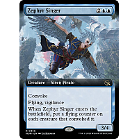 Zephyr Singer (Foil) (Extended Art)