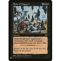 Rain of Daggers