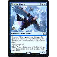 Zephyr Singer (Foil) (Prerelease)