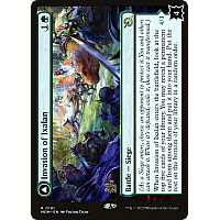 Invasion of Ixalan // Belligerent Regisaur (Foil) (Prerelease)