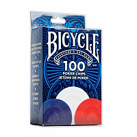 Bicycle Plastic Poker Chips 2 Gram (100)