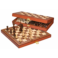 Chess cassette, travel, field 30 mm, magnetic (2712)