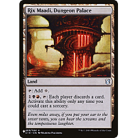 Rix Maadi, Dungeon Palace