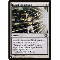 Rebuff the Wicked