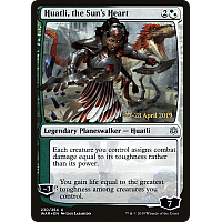 Huatli, the Sun's Heart (Foil) (Prerelease)