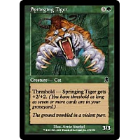 Springing Tiger