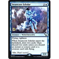 Steamcore Scholar (Foil) (Prerelease)