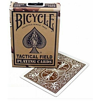 Bicycle Tactical Field brown playing cards
