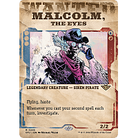 Malcolm, the Eyes (Foil) (Showcase) (Borderless)
