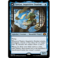 Tamiyo, Inquisitive Student // Tamiyo, Seasoned Scholar (Foil) (Prerelease)
