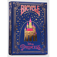 Bicycle Disney Princess Playing Cards - Navy