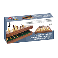Wooden Chess Set: Magnetic 18 cm