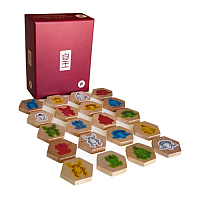 Huang - set of wooden leader markers