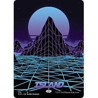 Island (Foil) (Borderless)