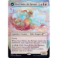 Nicol Bolas, the Ravager // Nicol Bolas, the Arisen (Foil) (Borderless)
