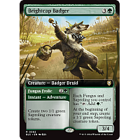 Brightcap Badger // Fungus Frolic (Foil) (Extended Art)