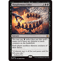 Blasphemous Edict (Foil)