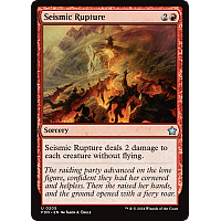 Seismic Rupture (Foil)