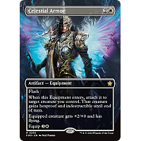 Celestial Armor (Foil) (Borderless)