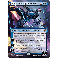 Kaito, Cunning Infiltrator (Foil) (Borderless)