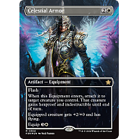 Celestial Armor (Foil) (Borderless)