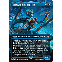 Kiora, the Rising Tide (Foil) (Borderless)