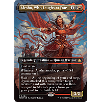 Alesha, Who Laughs at Fate (Foil) (Borderless)