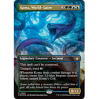 Koma, World-Eater (Foil) (Borderless)