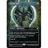 Leyline Axe (Foil) (Borderless)