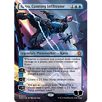 Kaito, Cunning Infiltrator (Foil) (Borderless)