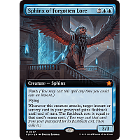 Sphinx of Forgotten Lore (Foil) (Extended Art)