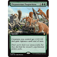 Preposterous Proportions (Foil) (Extended Art)