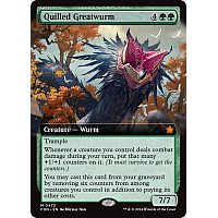 Quilled Greatwurm (Foil) (Extended Art)