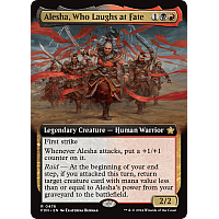 Alesha, Who Laughs at Fate (Foil) (Extended Art)