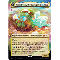 Nicol Bolas, the Ravager // Nicol Bolas, the Arisen (Borderless)