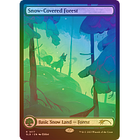 Snow-Covered Forest (Foil)