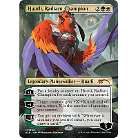 Huatli, Radiant Champion (Borderless)