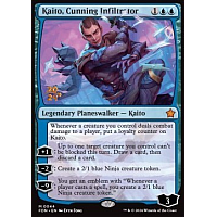 Kaito, Cunning Infiltrator (Foil) (Prerelease)