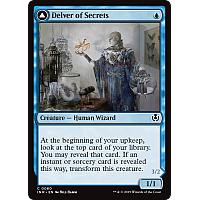 Delver of Secrets // Insectile Aberration (Foil)