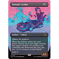 Demonic Junker (Foil) (Borderless)