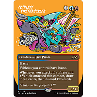 Fearless Swashbuckler (Foil) (Borderless)