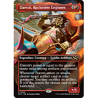 Daretti, Rocketeer Engineer (Foil) (Borderless)