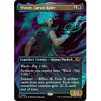 Winter, Cursed Rider (Foil) (Borderless)