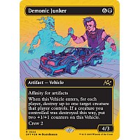 Demonic Junker (Foil) (Borderless)