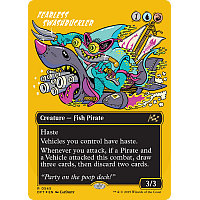 Fearless Swashbuckler (Foil) (Borderless)