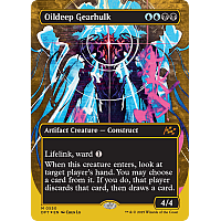Oildeep Gearhulk (Foil) (Borderless)