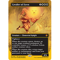 Cavalier of Dawn (Foil) (Borderless)