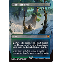 Misty Rainforest (Foil) (Borderless)